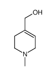 1-Methyl-4-(hydroxymethyl)-1,2,3,6-tetrahydropyridine Structure