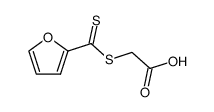 carboxymethyl 2-furandithiocarboxylate结构式