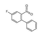 4-FLUORO-2-NITRO-1,1'-BIPHENYL Structure