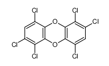 1,2,4,6,7,9/1,2,4,6,8,9-Hexachlorodibenzo-p-dioxin Structure