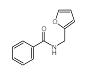 Benzamide,N-(2-furanylmethyl)- structure