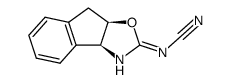 [(3aS,8aR)-3,3a,8,8a-tetrahydro-2H-indenol[1,2-d][1,3]oxazol-2-ylidene]cyanamide结构式