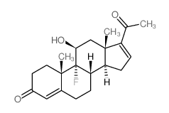 (8S,9R,10S,11S,13S,14S)-17-acetyl-9-fluoro-11-hydroxy-10,13-dimethyl-2,6,7,8,11,12,14,15-octahydro-1H-cyclopenta[a]phenanthren-3-one picture