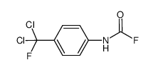 (4-(dichlorofluoromethyl)phenyl)carbamic fluoride结构式