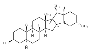 Solanidan-3-ol, (3b,5a)- structure