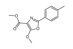 4-Carbomethoxy-5-methoxy-2-(4'-methylphenyl)oxazole Structure