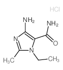 1H-Imidazole-5-carboxamide,4-amino-1-ethyl-2-methyl-, hydrochloride (1:1) picture