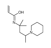 N-(2-methyl-4-piperidin-1-ylpentan-2-yl)prop-2-enamide Structure