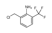 2-(chloromethyl)-6-(trifluoromethyl)aniline Structure