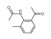 N-Acetyl-2-methyl-6-acetylaniline Structure