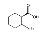 反-2-氨基-1-环己羧酸结构式