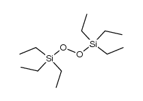 bis(triethylsilyl) peroxide Structure