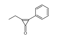 2-ethyl-3-phenylcycloprop-2-en-1-one Structure