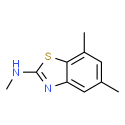 2-Benzothiazolamine,N,5,7-trimethyl-(9CI) picture