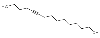 9-TETRADECYN-1-OL Structure