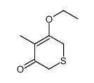 3-ethoxy-4-methyl-2H-thiopyran-5-one Structure