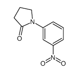 1-(3-Nitrophenyl)pyrrolidin-2-one图片