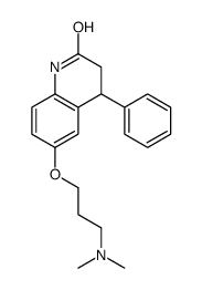 6-[3-(dimethylamino)propoxy]-4-phenyl-3,4-dihydro-1H-quinolin-2-one Structure