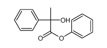 2-(4-Biphenylyl)-2-hydroxypropionic acid结构式