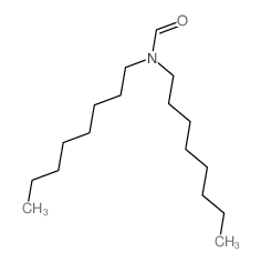 Formamide, N,N-dioctyl- Structure