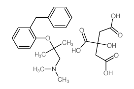 2-(2-benzylphenoxy)-N,N,2-trimethyl-propan-1-amine; 2-hydroxypropane-1,2,3-tricarboxylic acid picture