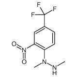 1,2-dimethyl-1-[2-nitro-4-(trifluoromethyl)phenyl]hydrazine结构式