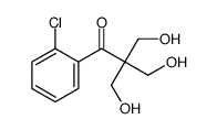 1-(2-chlorophenyl)-3-hydroxy-2,2-bis(hydroxymethyl)propan-1-one Structure