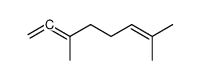 3,7-dimethyl-1,2,6-octatriene Structure