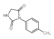 3-(4-methylphenyl)imidazolidine-2,4-dione结构式