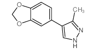 4-(1,3-苯并二氧代l-5-基)-3-甲基-1H-吡唑图片