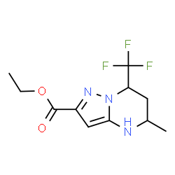 ethyl 5-methyl-7-(trifluoromethyl)-4,5,6,7-tetrahydropyrazolo[1,5-a]pyrimidine-2-carboxylate picture