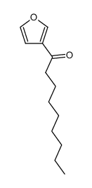 1-(furan-3'-yl)nonan-1-one Structure