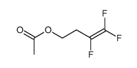 (3,4,4-trifluoro-3-butenyl) acetate结构式