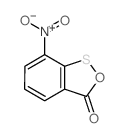 3H-2,1-Benzoxathiol-3-one,7-nitro-结构式