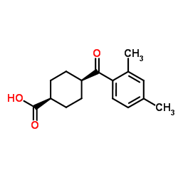 cis-4-(2,4-Dimethylbenzoyl)cyclohexanecarboxylic acid picture