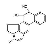 (11S,12R)-3-methyl-1,2,11,12-tetrahydrobenzo[j]aceanthrylene-11,12-diol Structure