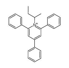 1-s-butyl-2,4,6-triphenylpyridinium Structure