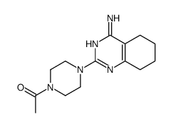 1-[4-(4-amino-5,6,7,8-tetrahydroquinazolin-2-yl)piperazin-1-yl]ethanone结构式