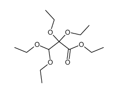 ethyl 2,2,3,3-tetraethoxypropanoate Structure