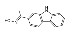 2-acetylcarbazole oxime结构式