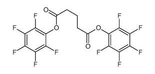 bis(2,3,4,5,6-pentafluorophenyl) pentanedioate结构式