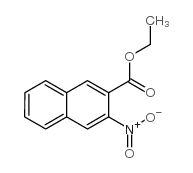 ETHYL 3-NITRO-2-NAPHTHOATE结构式