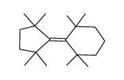 1,1,3,3-Tetramethyl-2-(2,2,5,5-tetramethylcyclopentyliden)cyclohexan Structure