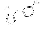 4-(3-METHYL-BENZYL)-1H-IMIDAZOLE HCL结构式