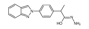 2-(4-(2H-Indazol-2-il)fenil)propionidrazide [Italian] Structure