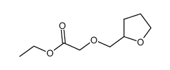 (Tetrahydrofuran-2-ylmethoxy)acetic Ethyl Ester结构式