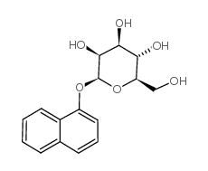 1-萘基-Β-D-甘露糖苷结构式