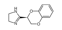 (-)-Idazoxan Structure