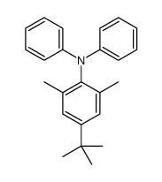 4-tert-butyl-2,6-dimethyl-N,N-diphenylaniline结构式