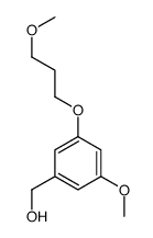 [3-methoxy-5-(3-methoxypropoxy)phenyl]methanol Structure